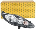 Hella 1EJ 247 045 321 Headlight Ford Fiesta VI Attention cracked hitch