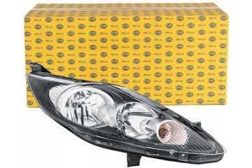 Hella 1EJ 247 045 321 Headlight Ford Fiesta VI Attention cracked hitch