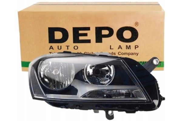 FRONT RIGHT HEADLAMP PASSAT B7 Product weight with unit packaging 6 kg