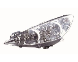 HEADLAMP PEUGEOT 308 I 09 07 10 14 PR CHROME