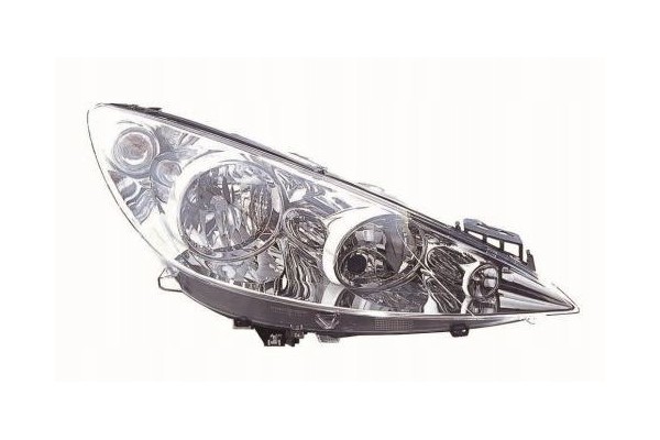 HEADLAMP PEUGEOT 308 I 09 07 10 14 PR CHROME Part manufacturer Abakus