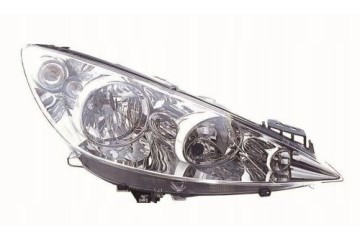 HEADLAMP PEUGEOT 308 I 09 07 10 14 PR CHROME Part manufacturer Abakus
