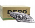 HEADLIGHT LAMP RIGHT RENAULT MEGANE III 08 15