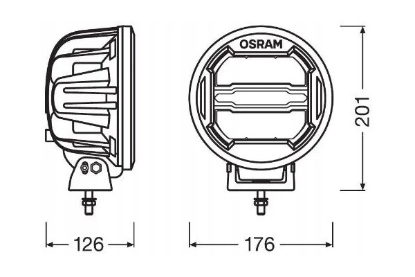 LONG RANGE LAMP LEDDL111 CB OSRAM Part manufacturer Osram