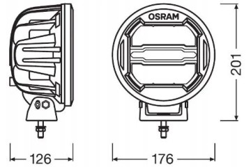 LONG RANGE LAMP LEDDL111 CB OSRAM Part manufacturer Osram