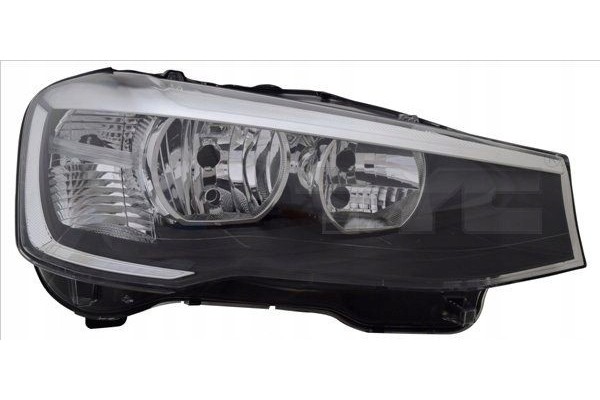 HEADLAMP LAMP RIGHT WITH ELECTRIC MOTOR