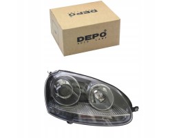 HEADLIGHT LAMP RIGHT FOR VW GOLF V JETTA III