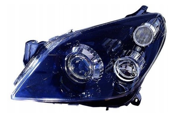 Opel Astra H 04 Headlight Xenon Right Depo Height adjustment electric