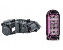 HEADLAMP LAMP LEFT WITH MOTOR FOR ADJUSTMENT