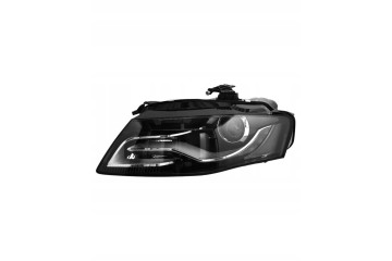Headlamp left TYC Audi A4 S4 B8 11 07 10 11 bi xenon 1337091E