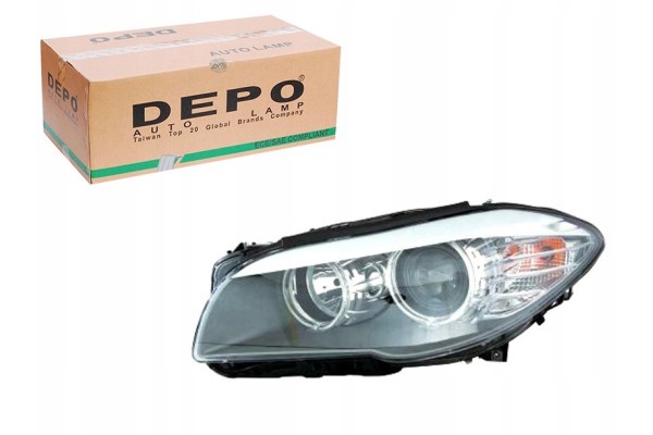 HEADLAMP LEFT BMW 5 F10 F11 2010 2013 H7 H7 Height adjustment electric