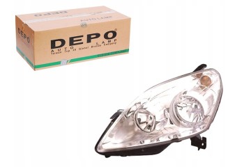 HEADLIGHT OPEL ZAFIRA 07 LAMP OPEL ZAFIRA B 05 15 LEFT HEADLIGHT Part manufacturer Depo