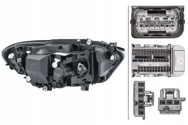 HEADLIGHT LAMP LEFT LED Part manufacturer Hella