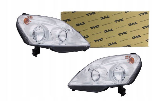 HEADLIGHT LAMP LEFT TYC OPEL ZAFIRA 08 12 Type of low beam headlights traditional halogen