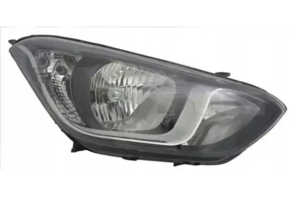 HEADLAMP LAMP RIGHT WITH ELECTRIC MOTOR