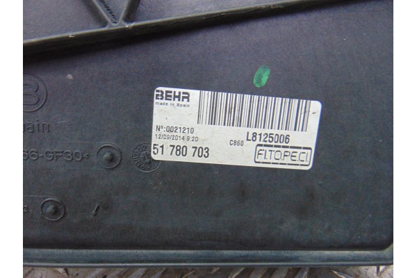 51780703  ELECTROVENTILADOR CITROEN NEMO Attraction 2015 51780703 205354 CITROEN - 1