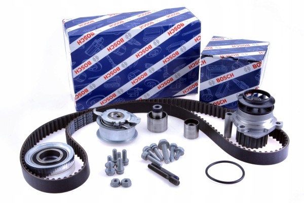 Bosch 1 987 946 943 Water pump timing belt kit Quality of parts according to GVO Q original with factory logo OEM OES