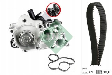 Timing belt water pump 530 0743 30 INA Part manufacturer Schaeffler INA
