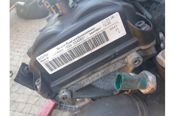 Motor AUDI A7 3.0 TDI 245HP 2011 Código CDUC CDU con Sistema de Combu
