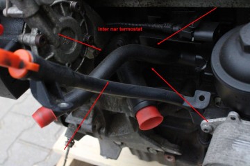 Termostato Interno Motor Skoda Octavia Mk2 1.9 TDI CAYC 220,000 km