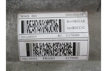 Motor eléctrico Renault Kangoo Z.E. 2/3 (2013-2021) MAQ601 290106283R