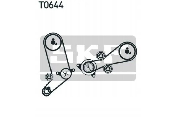 TIMING SET WATER PUMP VKMC 01258 1 SKF VW Part manufacturer SKF