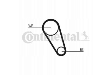 Continental CT1185WP4 Water pump timing belt kit Part manufacturer Continental