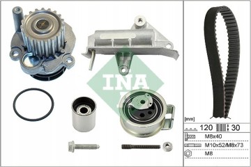Timing belt kit water pump 530 0177 30 INA Car type cargo vans passenger cars