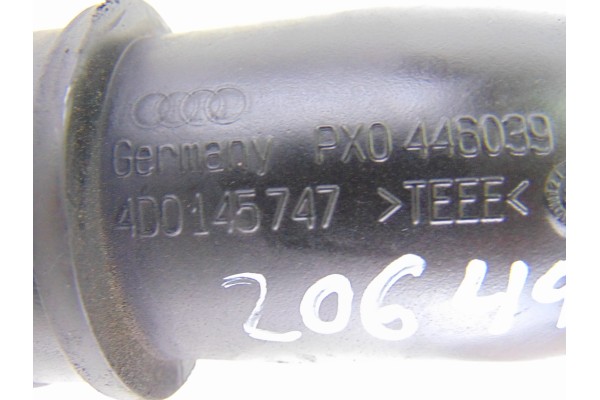 4D0145747 TUBO AUDI A8 (D2) 2.5 TDI Quattro 2001 4D0145747 206496 AUDI - 1