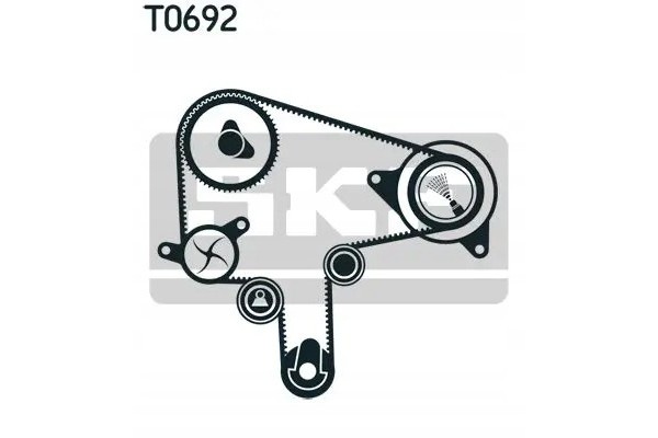 TIMING SET WATER PUMP VKMC 94919 1 SKF Part manufacturer SKF