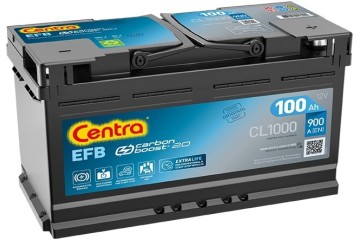 BATTERY CENTRA EFB CL1000 100Ah 900A AMPERE