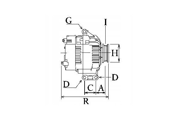 ALTERNATOR 114752 HC CARGO Catalog number of the part F032114752