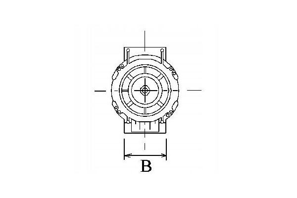 ALTERNATOR 114752 HC CARGO Alternator charging current 80 A