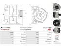 New Alternator RENAULT ESPACE IV JK 2 0 Turbo JK0A JK0B JK0N Catalog number of substitutes AS PL ACH9022S