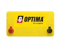 OPTIMA 38AH 460A YELLOW 8711760008882 VAR BATTERY Polarity left
