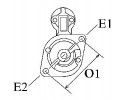 STARTER 111755 HC CARGO Catalog number of the part F032111755