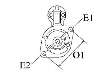 STARTER 111755 HC CARGO Catalog number of the part F032111755