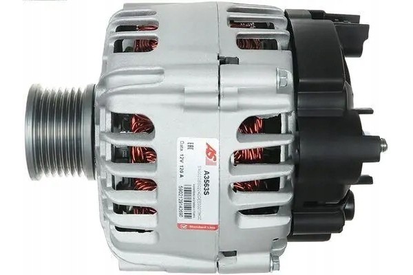 ALTERNATOR 120A A3563S AS PL Catalog number of the part A3563S