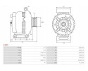 Alternador AS-PL A4035