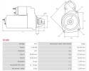 New starter MAN TGM 18 250 6 9 TGL 8 150 4 6 TGL 10 180 4 6 NL 280 6 9 Quality of parts according to GVO Q original with factory