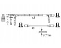 Ignition cables Bosch 0 986 356 373 Quality of parts according to GVO Q original with factory logo OEM OES