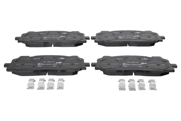 Front brake pads ATE 13 0460 5678 2 Catalog number of the part 13 0460 5678 2