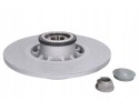 ATE 24 0112 0217 2 BRAKE DISC OPEL T VIVARO 1 6 CDTI 14 WITH ABS BEARING Installation side rear