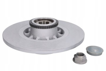 ATE 24 0112 0217 2 BRAKE DISC OPEL T VIVARO 1 6 CDTI 14 WITH ABS BEARING Installation side rear