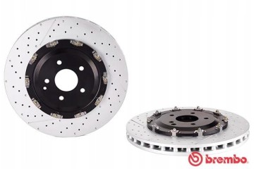 FRONT BRAKE DISC Floating FRONT MERCEDES BENZ Installation side front
