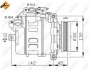 COMPRESSOR AIR CONDITIONING COMPRESSOR 32433 NRF BMW 5 Quality of parts according to GVO Q original with factory logo OEM OES