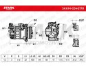 Compresor de aire acondicionado Stark SKKM-0340178