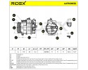 Compresor de aire acondicionado Ridex 447K0032