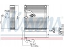 AIR CONDITIONING EVAPORATOR 92384 NISSENS Packaging status original