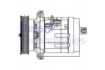 COMPRESSOR AIR CONDITIONING COMPRESSOR TSP0155984 DELPHI Packaging status original